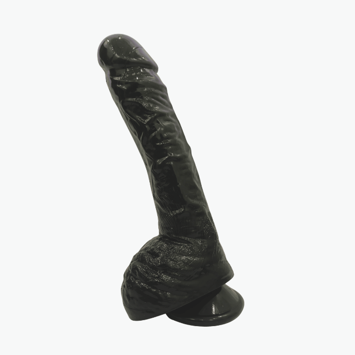Women For-C Dildo Big Crock Wall Mount Black