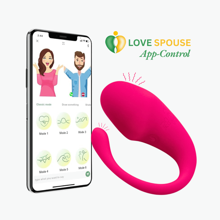 Women U-Shape App Control Vibrators Long-Distance