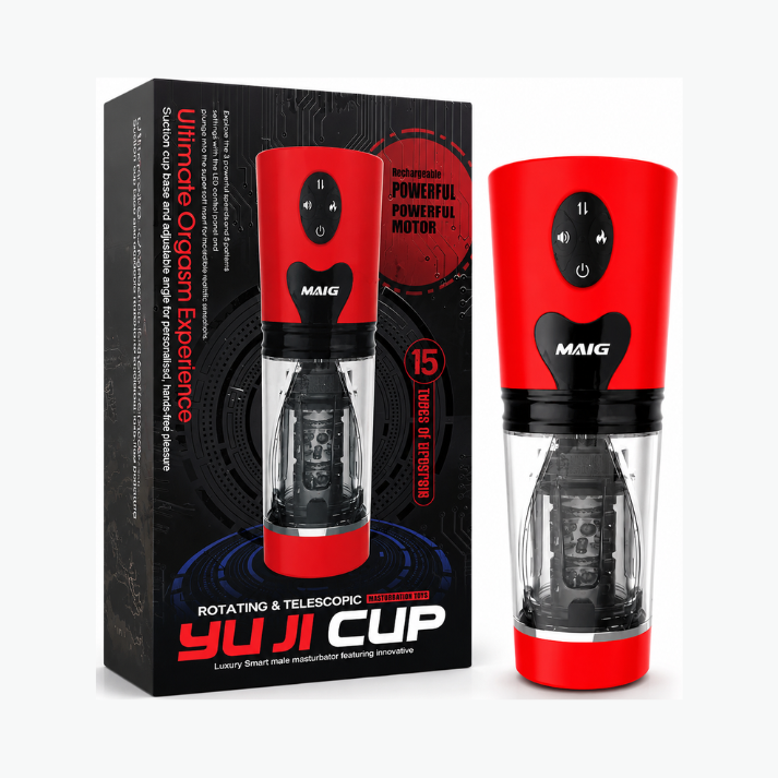 YUJI Smart Vibrator Masturbator 5 Mode – 3 Speed For Men