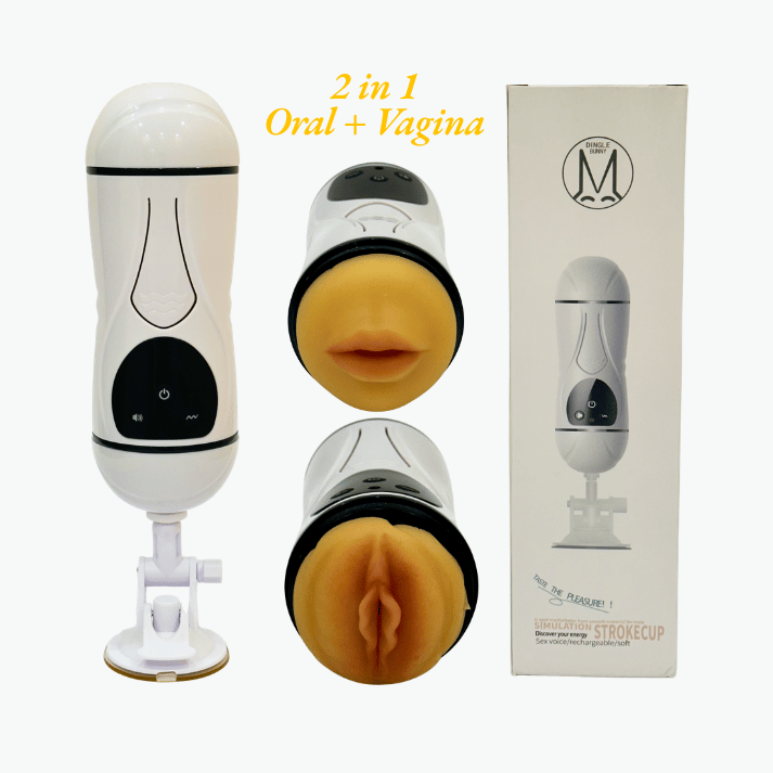 Male Masturbators 2 In 1 Wall Mount Sex Voice