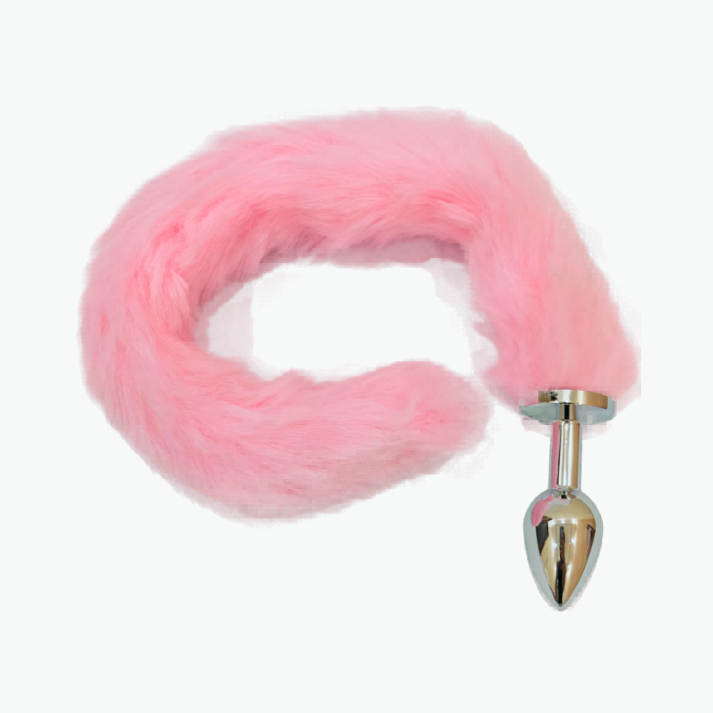 Steel Fox Tail Butt Plug Vagina & Anal Insert