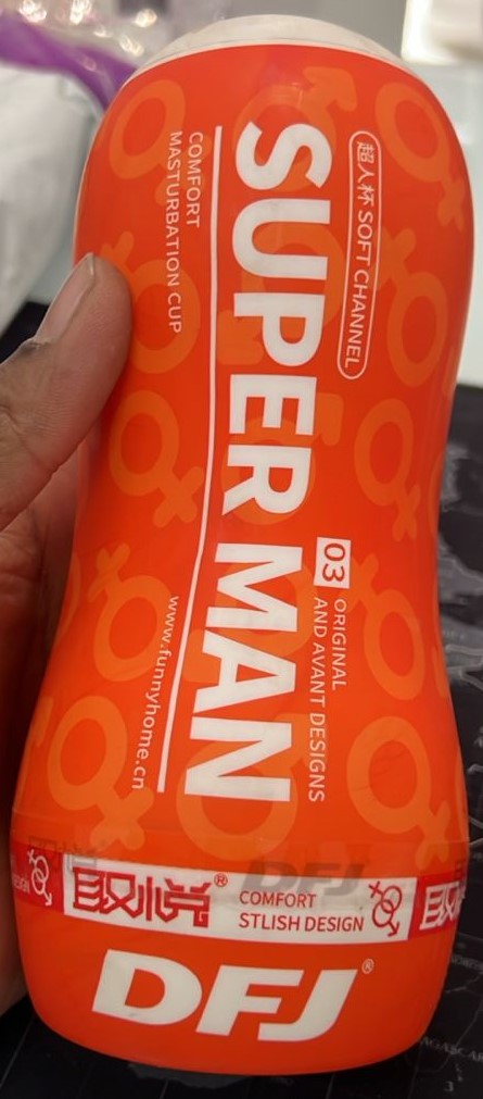 Super Man Comfort Masturbators Cup For Beginners