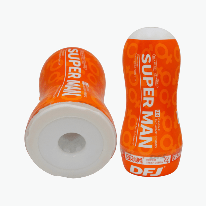 Super Man Comfort Masturbators Cup For Beginners