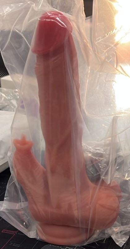 Rabbit Vibration Dildo Wall Mount Silicone