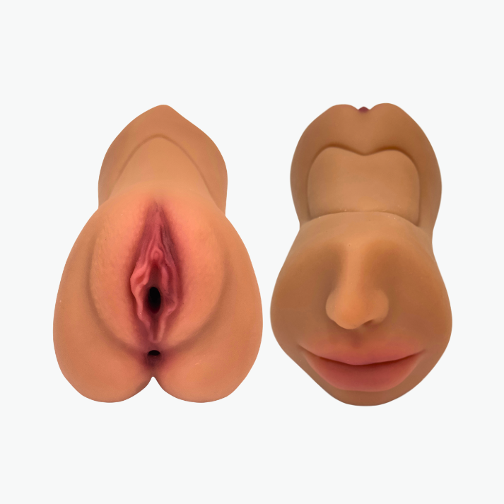 Sleeves 3 In 1 Masturbating Oral + Vagina + Anal For Men