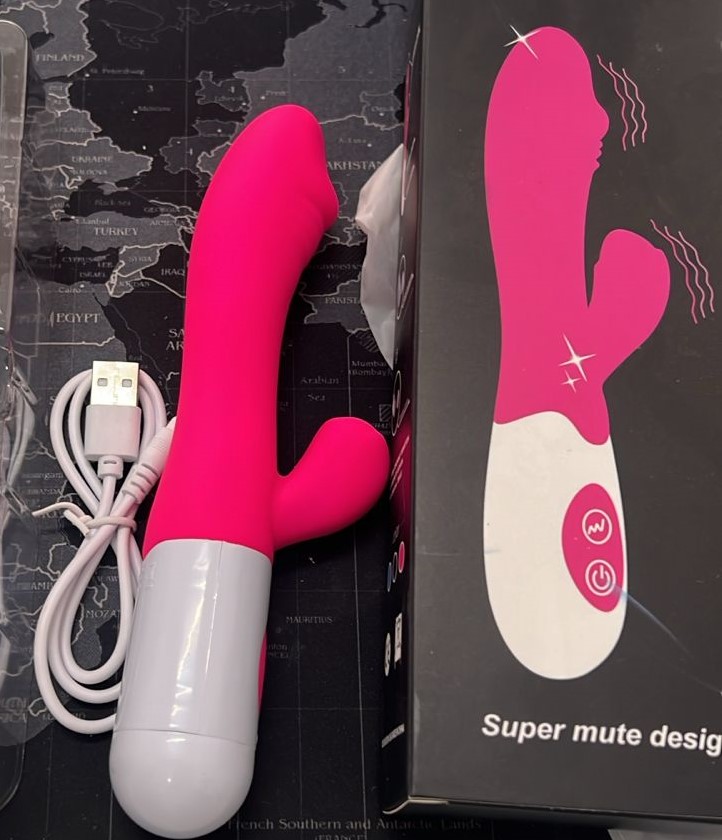 Women Super Mute G-Spot Vibrator 2 Side