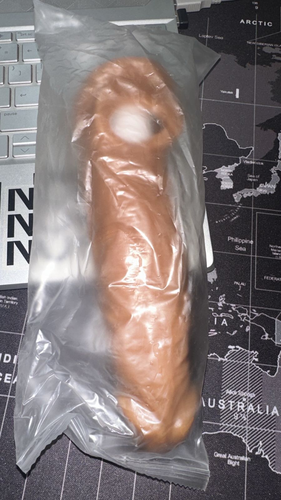 Men Big Crock Penis Cover Liquid Silicone