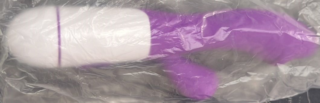 Women Purple G-Spot Vibrator 2 Side Chargeable