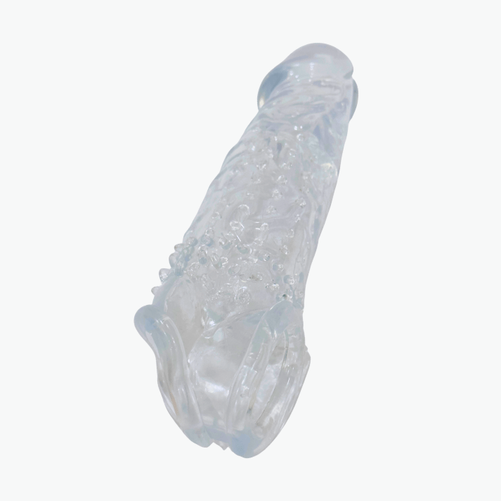 Men Dragon Dotted Penis Sleeves Reusable Condom