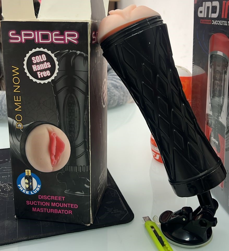 Spider Wall Mount Cup Masturbators For Men
